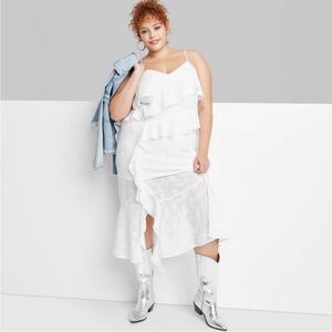 Wild Fable Ruffled Maxi Dress - 2X